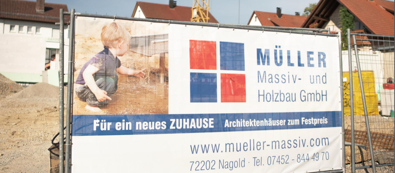 Aktuelle Bauprojekte Müller Massiv- und Holzbau